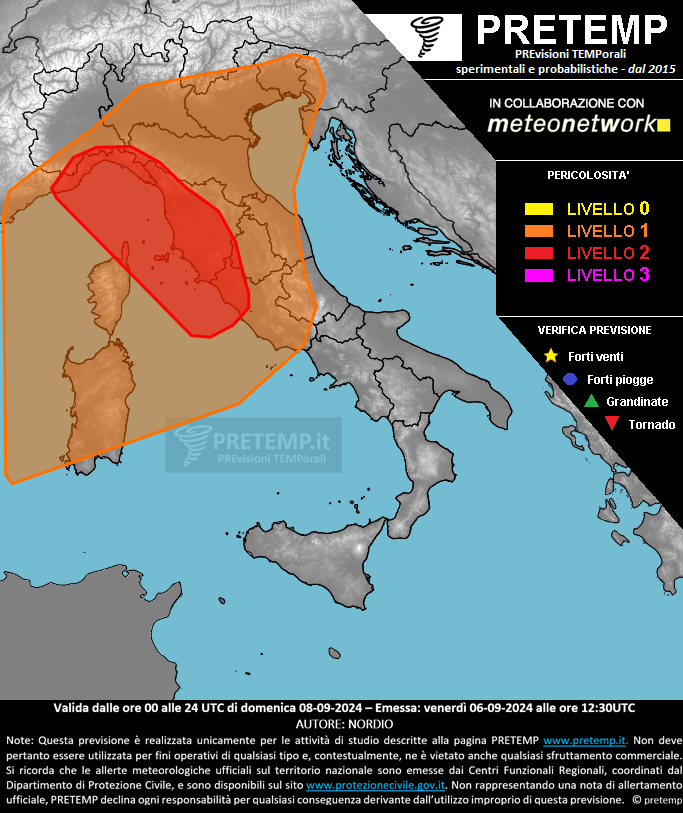 Mappa tendenza del 17 settembre 2024