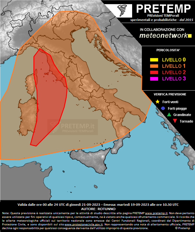 Mappa tendenza del 21 settembre 2023